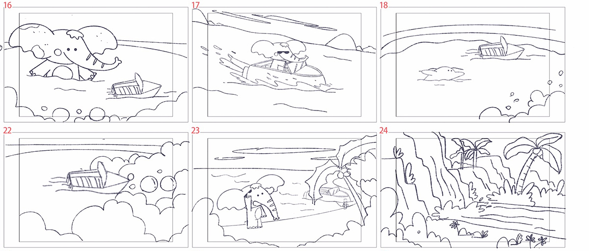 ---部分故事板---