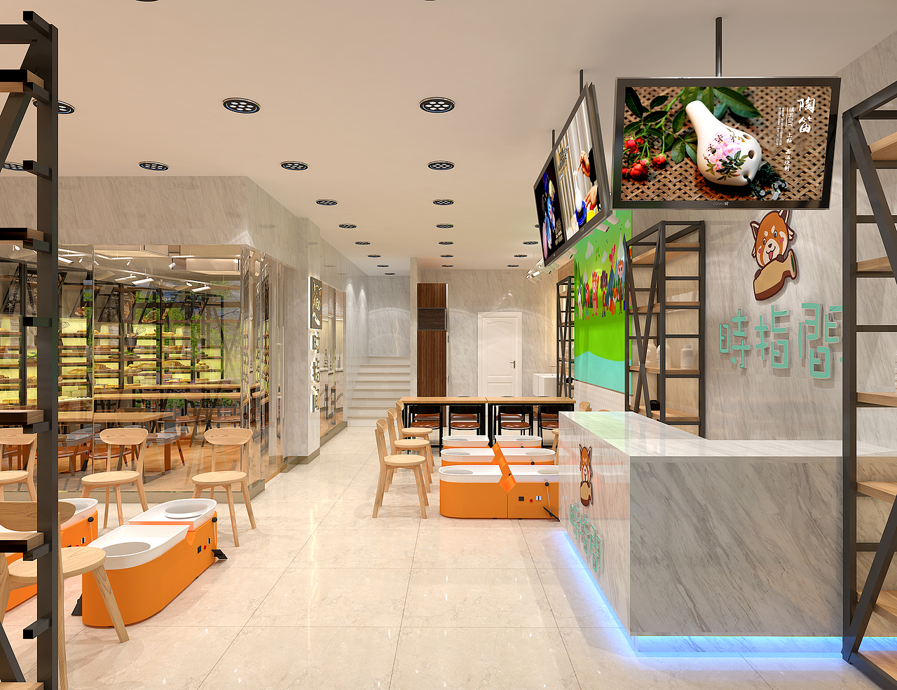 开陶艺店装修效果展示