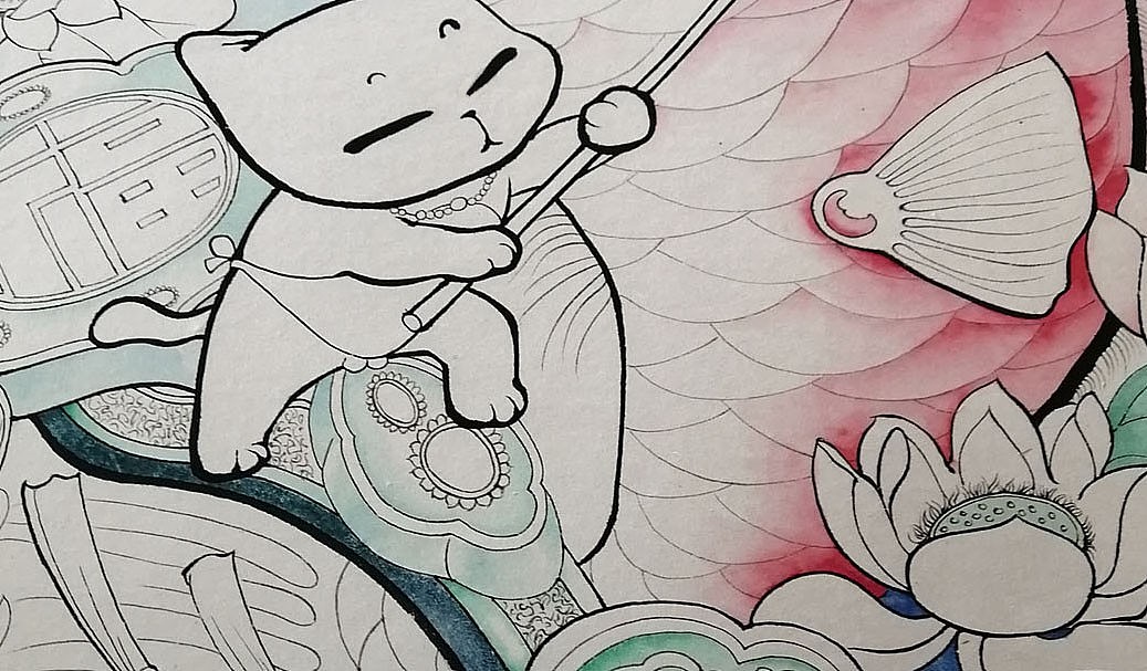 镇宅福猫上线 | 不一样的中国年画