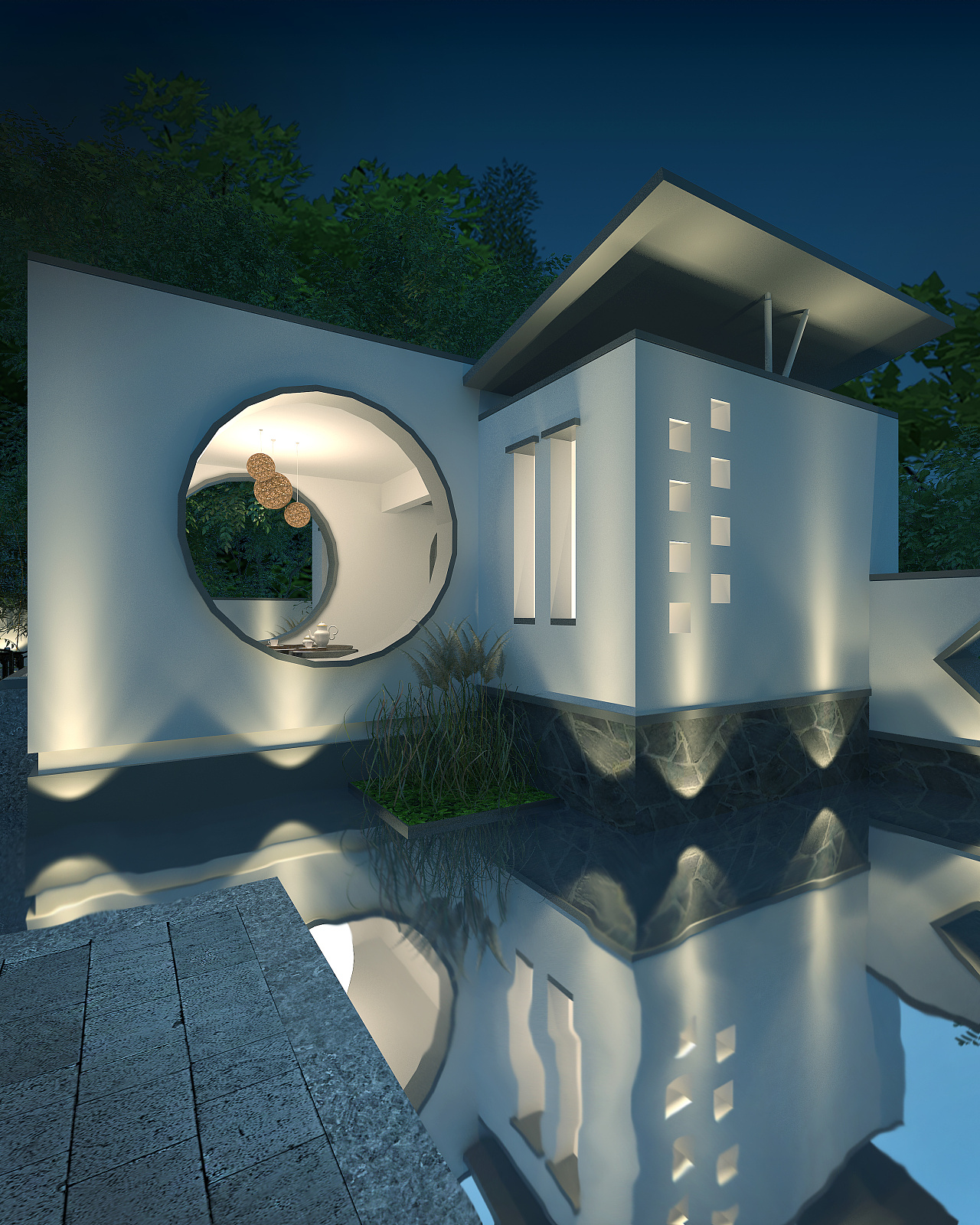 新中式建筑设计 - 原创作品 - 站酷(zcool)