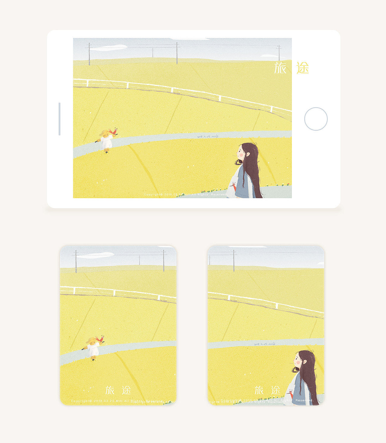旅途，三四月创作集（图ZMTExODAwMDA0） - 创作习作 - 站酷设计师Mili咪哩原创素材 - 站酷ZCOOL