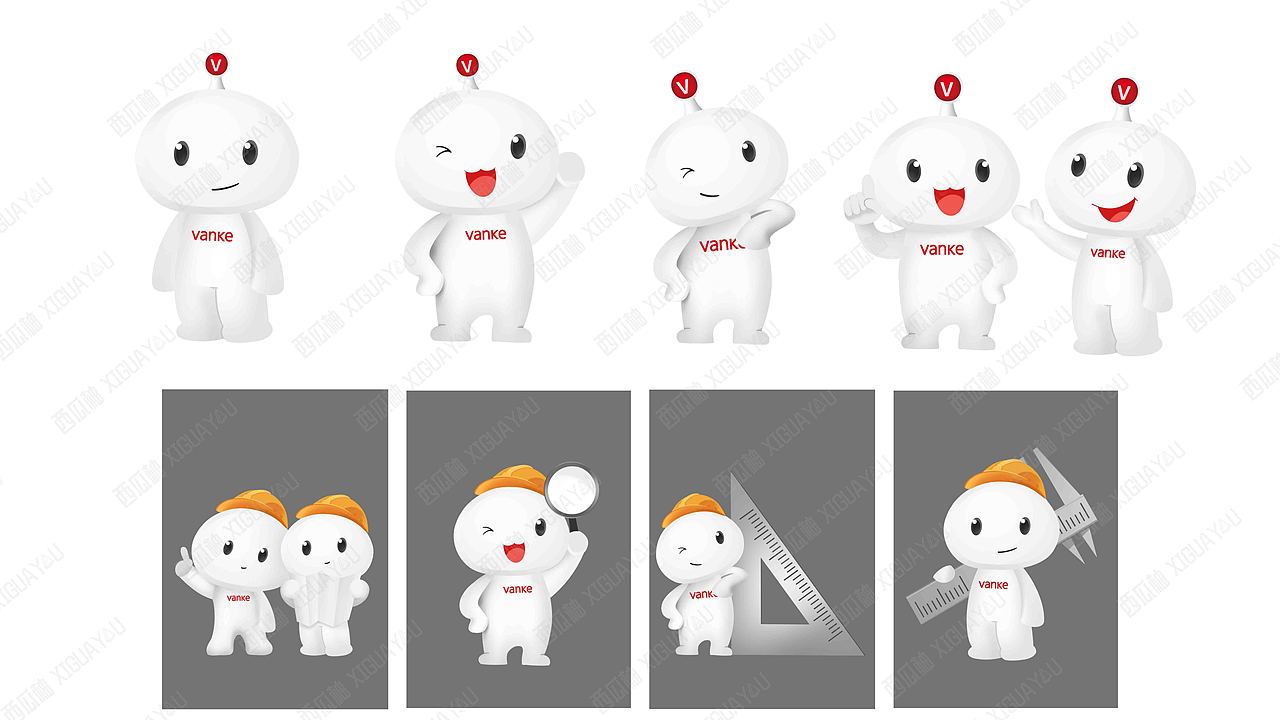 IP | 合集（图ZMjU1MjQ2NTI0） - 商业插画 - 站酷设计师西瓜柚原创素材 - 站酷ZCOOL