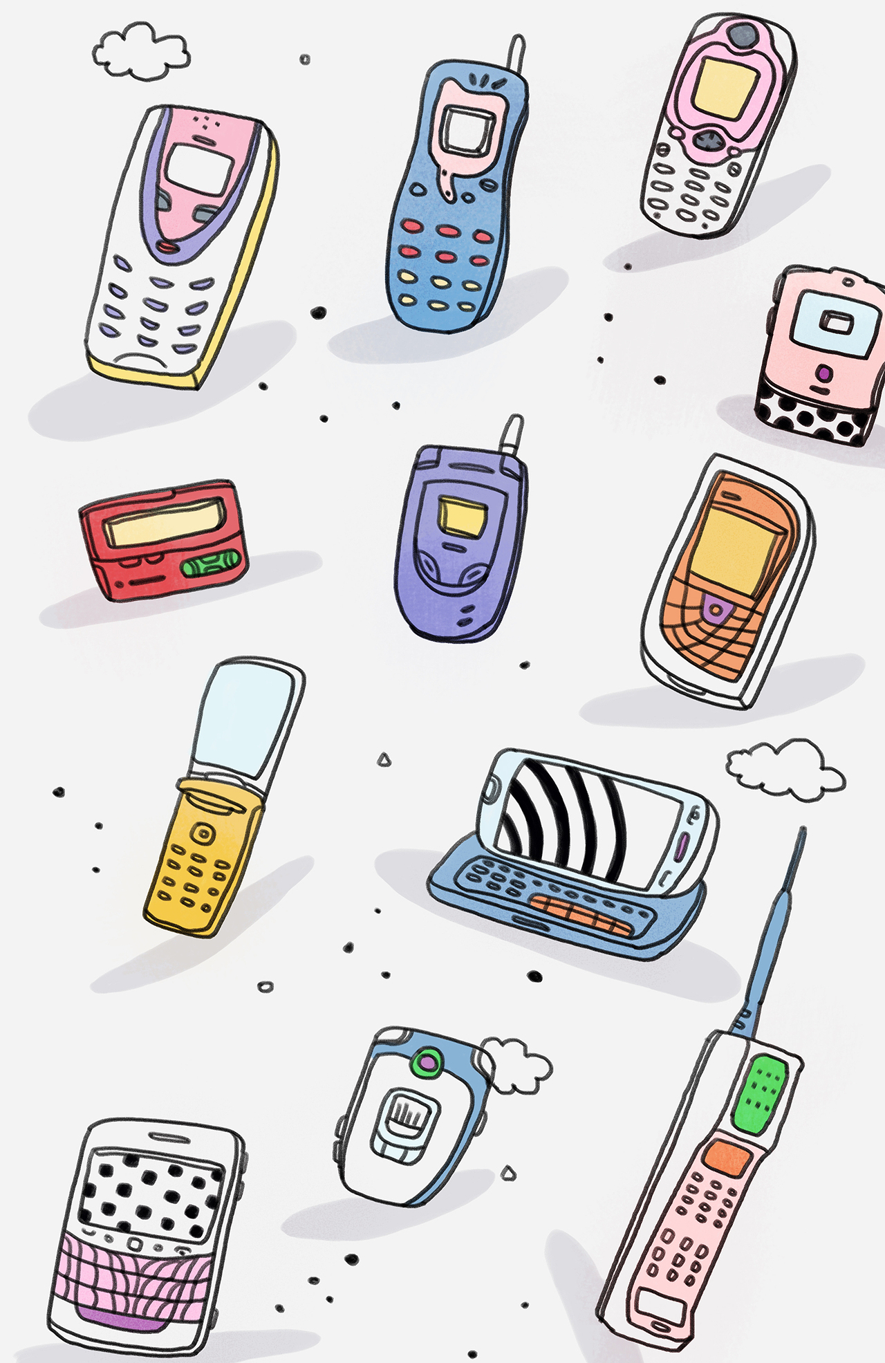 最近两三年的插画集1