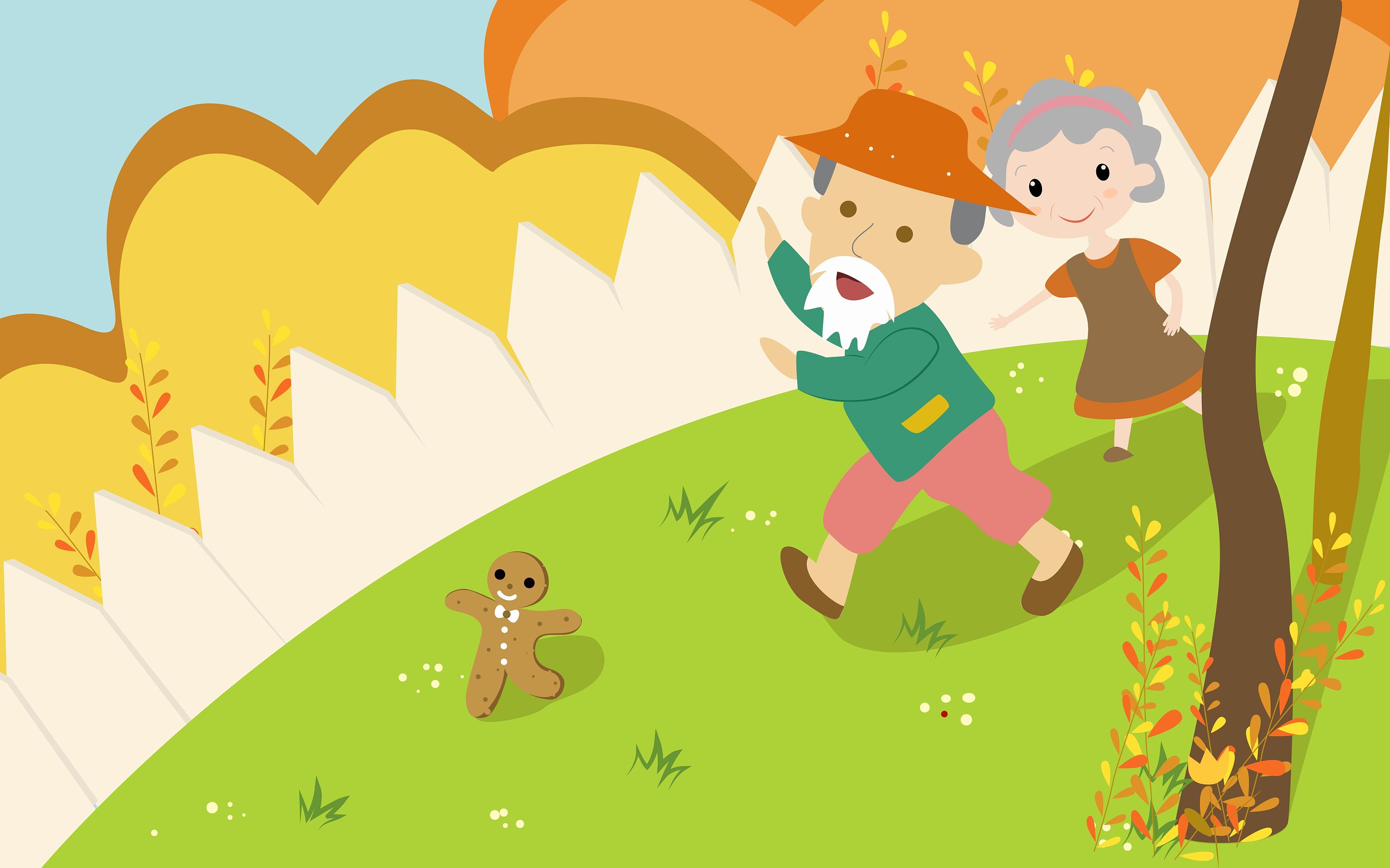 姜饼人绘本绘制