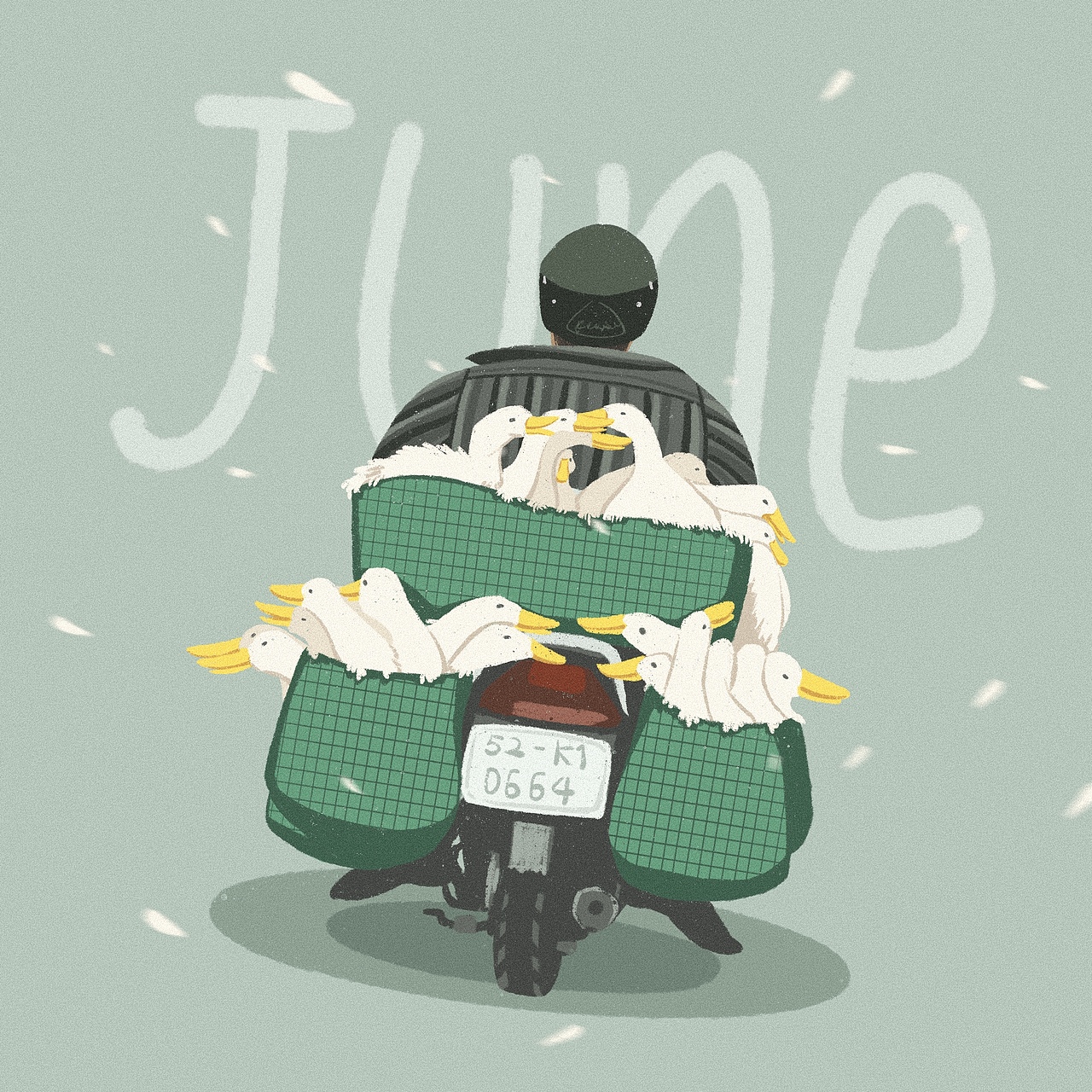 不同风格插画尝试