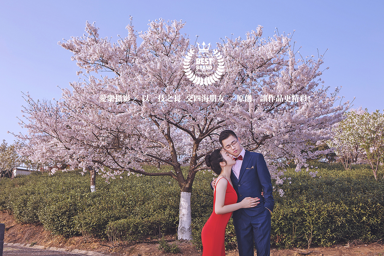 爱乐摄影原创婚纱作品——《花舞满天》