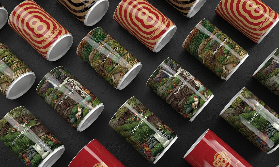 邢冀8号院火锅鸡——徐桂亮品牌设计！（图ZMjcxOTE5MDQ0） - 品牌 - 站酷设计师徐桂亮品牌设计原创素材 - 站酷ZCOOL