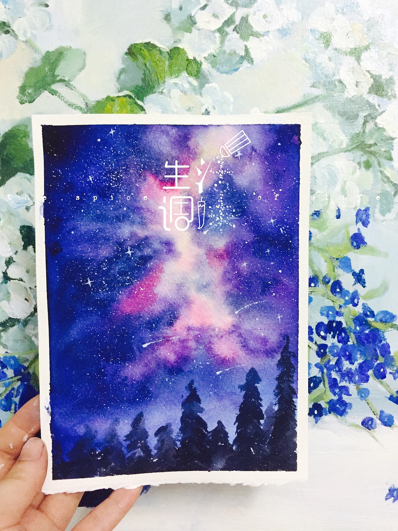 星空系列（图ZOTY2NjA2ODA=） - 绘画 - 站酷设计师藝佳人原创素材 - 站酷ZCOOL