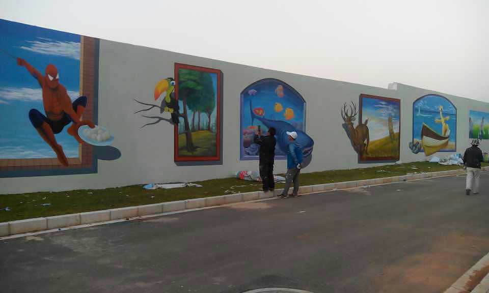 云南锦泰彩绘——云南3D彩绘制作公司云南昆明3d墙绘地画3的壁画——锦泰彩绘（图ZNTI0ODE1MzI=） - 其他手工艺 - 站酷设计师云南锦泰彩绘原创素材 - 站酷ZCOOL