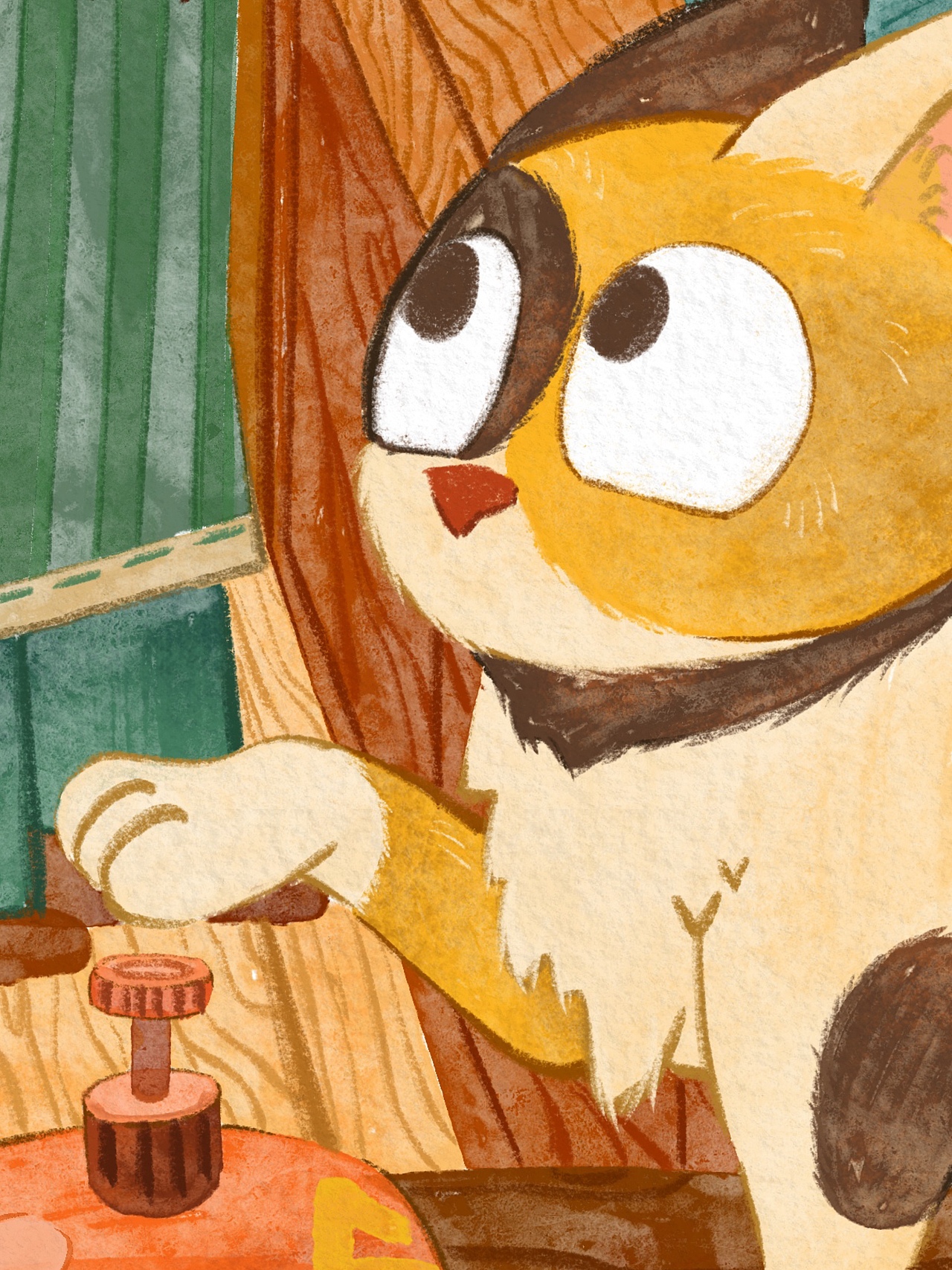 原创插画｜呆猫拉面店3️⃣（图ZMzc5Mzg2Mjcy） - 绘本 - 站酷设计师何雨瞳Leo原创素材 - 站酷ZCOOL