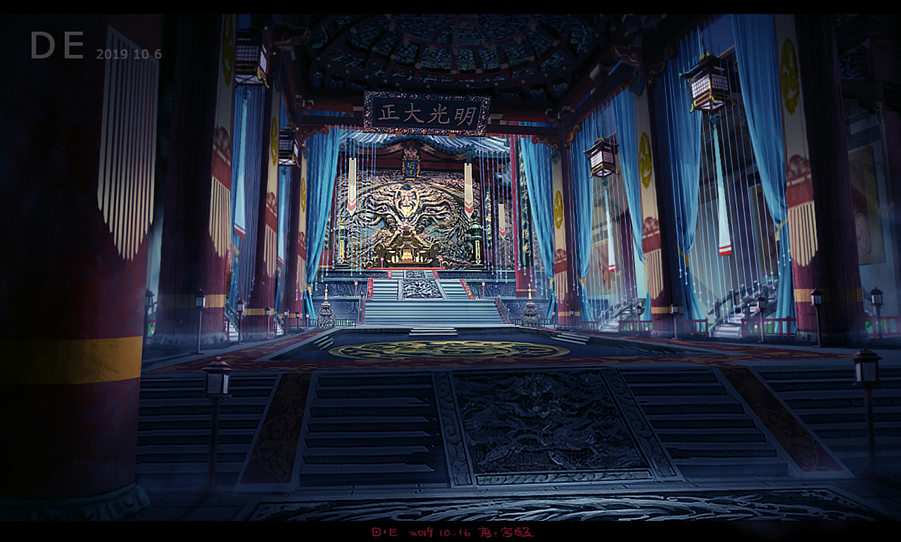 唐朝宫殿内部图片