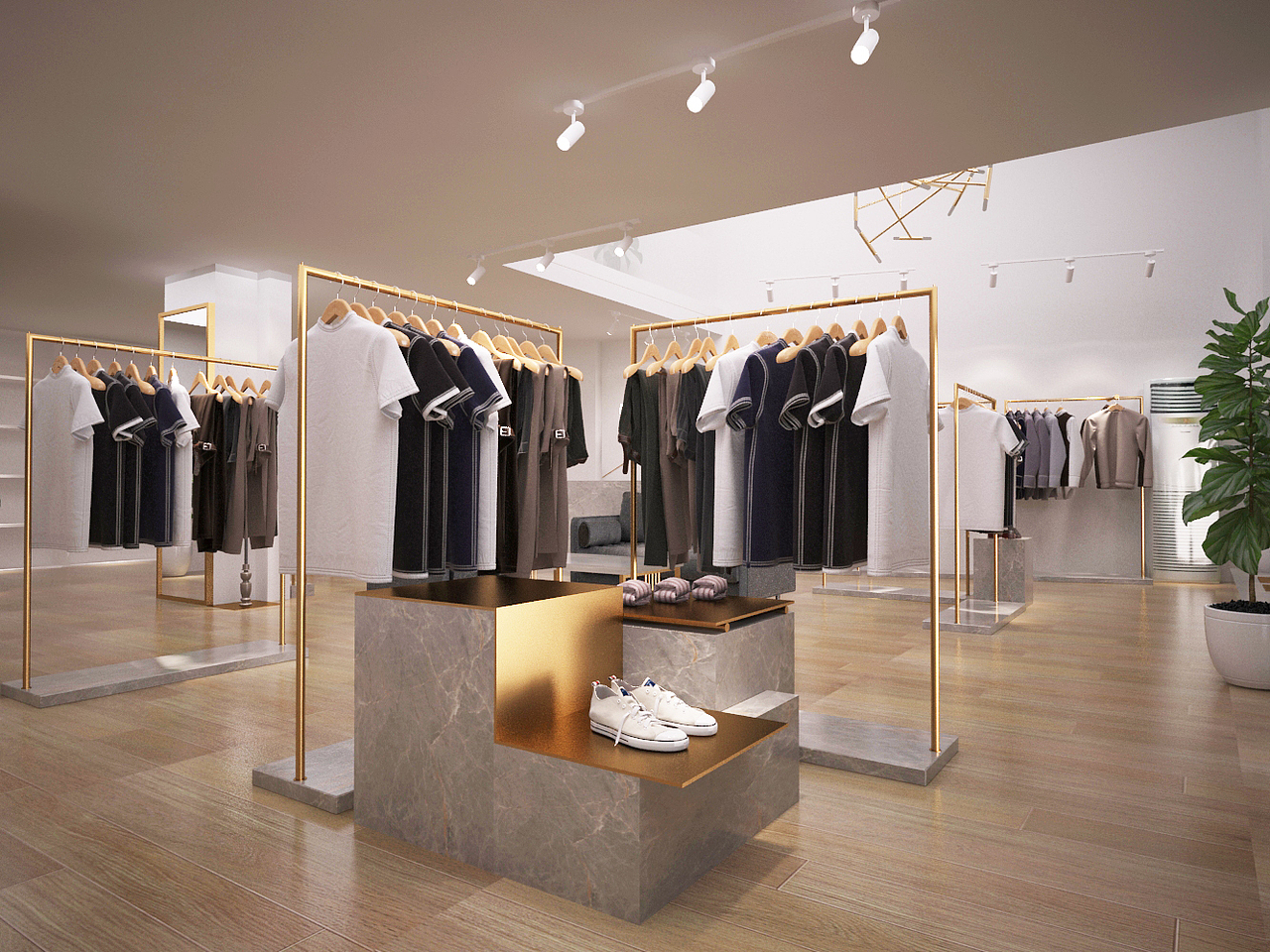 男装品牌店铺形象设计案例