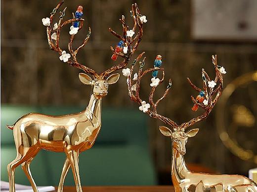 美式轻奢 居家摆设(梅花鹿)（个人主页-ZNTI0NTAxMjQ=） - 电商 - 站酷设计师壹昂杨原创素材 - 站酷ZCOOL