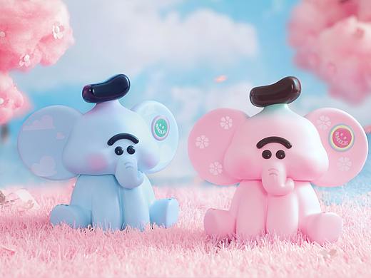 盲盒摄影-蕉绿象