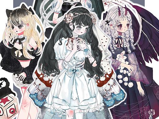 幽灵集会（个人主页-ZNjAzMjY1MjQ=） - 创作习作 - 站酷设计师陈忱忱原创素材 - 站酷ZCOOL