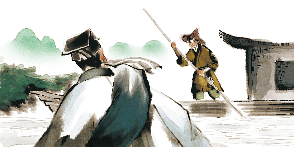 阿潜与阿信（图ZMjU4NzUzMDEy） - 艺术插画 - 站酷设计师王小坡原创素材 - 站酷ZCOOL