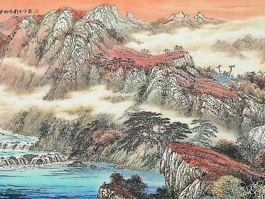 劉首作《鴻運當頭》小六尺180CmX68Cm（個人主頁-ZNjcyOTgzNjA=） - 繪畫 - 站酷設(shè)計師群博藝術(shù)學(xué)院原創(chuàng)素材 - 站酷ZCOOL