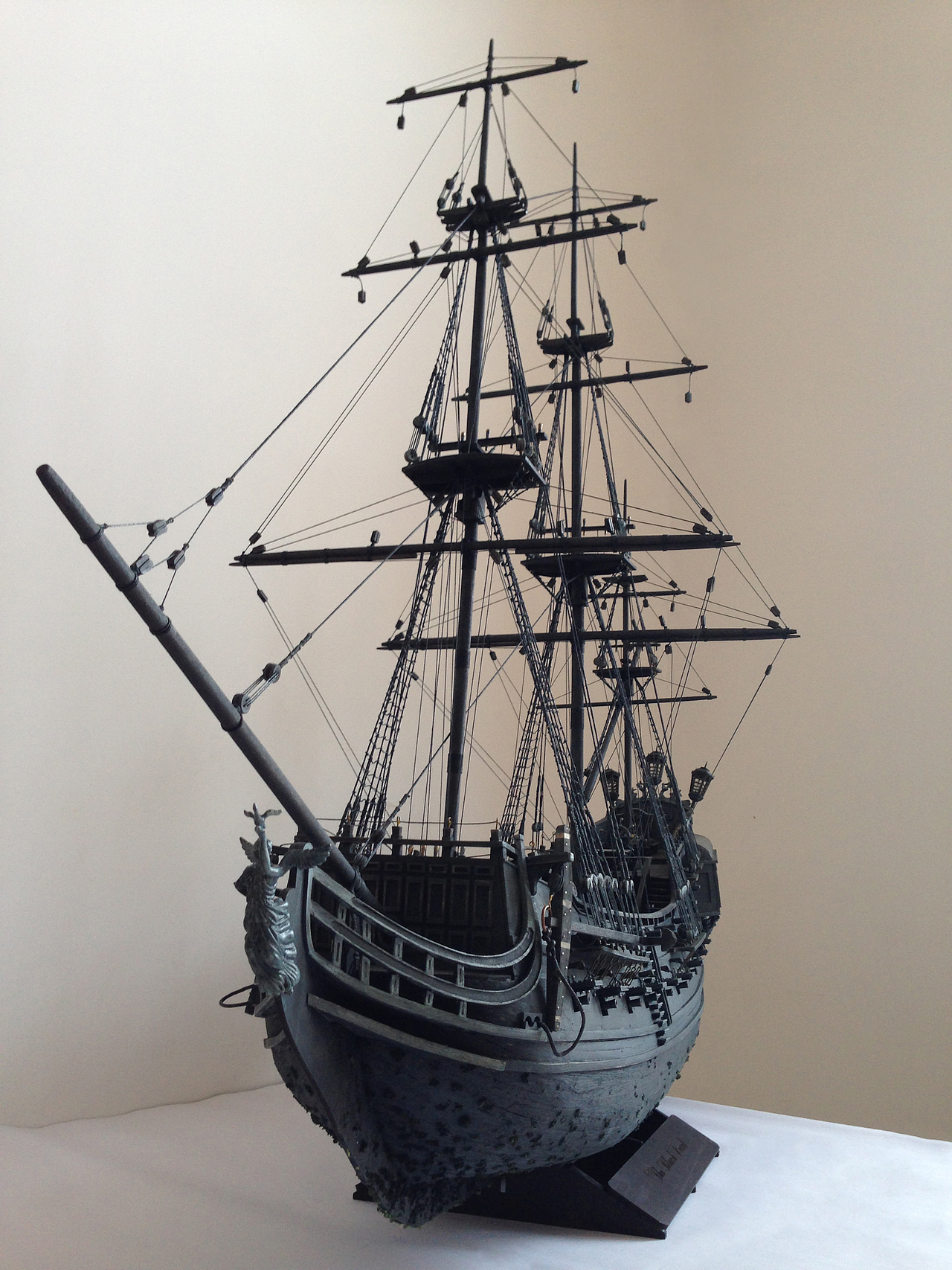 黑珍珠号 The Black Pearl——劉一手作品（图ZNjkzOTE5OTY=） - 手办/模玩 - 站酷设计师劉一手原创素材 - 站酷ZCOOL