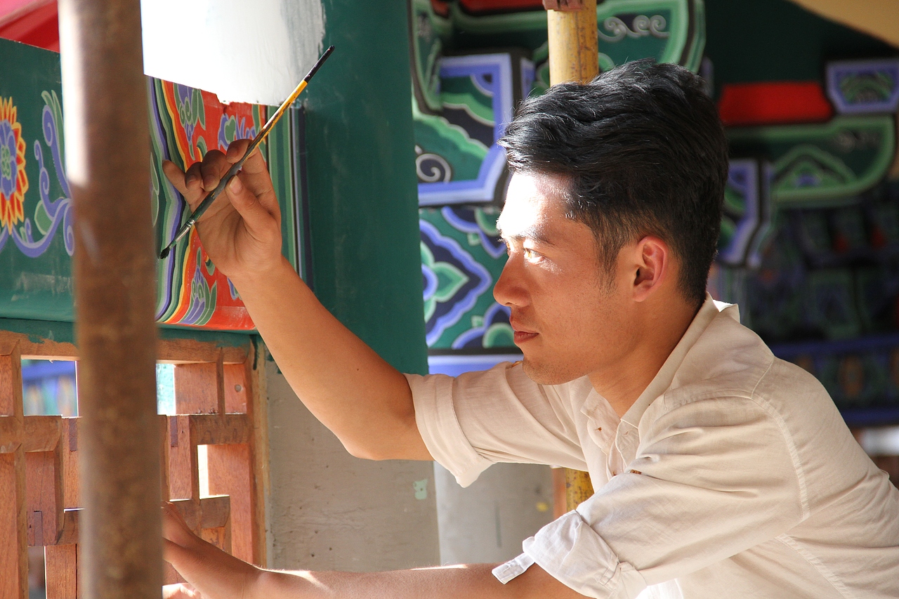 古建彩绘——郑州第十一届园博园-山水豫园