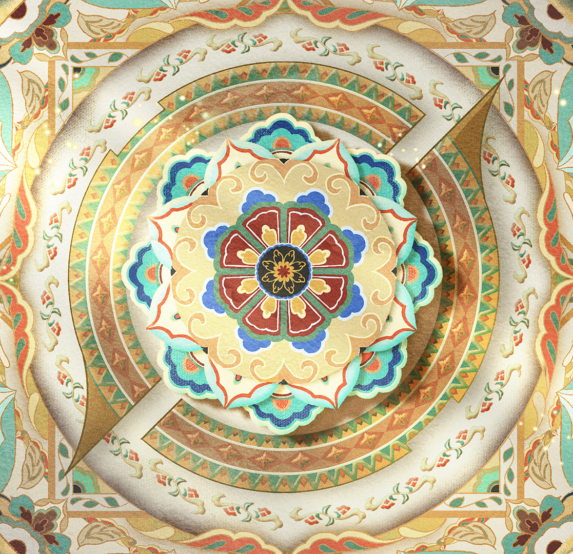 商稿|王者荣耀X敦煌貂蝉KV（图ZMjczNDkxNzMy） - 商业插画 - 站酷设计师摸鱼的大西呱原创素材 - 站酷ZCOOL