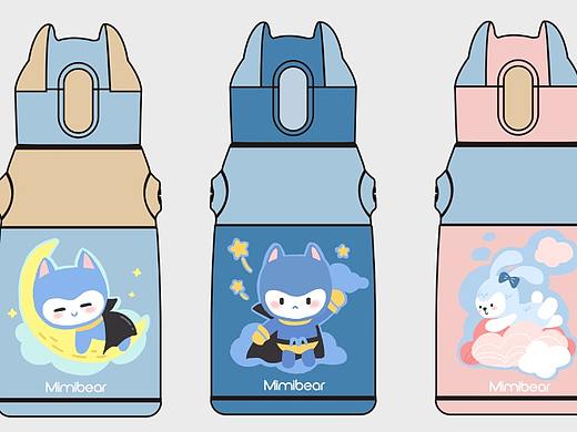 兒童水杯卡通圖案開發(fā)2017年作品09（個人主頁-ZMzEwNDI0ODg=） - 兒童插畫 - 站酷設(shè)計師尼古拉斯毛原創(chuàng)素材 - 站酷ZCOOL