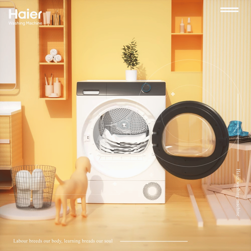 洗衣机劳动节小短片_by 茶几（图ZMjUzNTg0MTcy） - 产品 - 站酷设计师茶几的账号原创素材 - 站酷ZCOOL