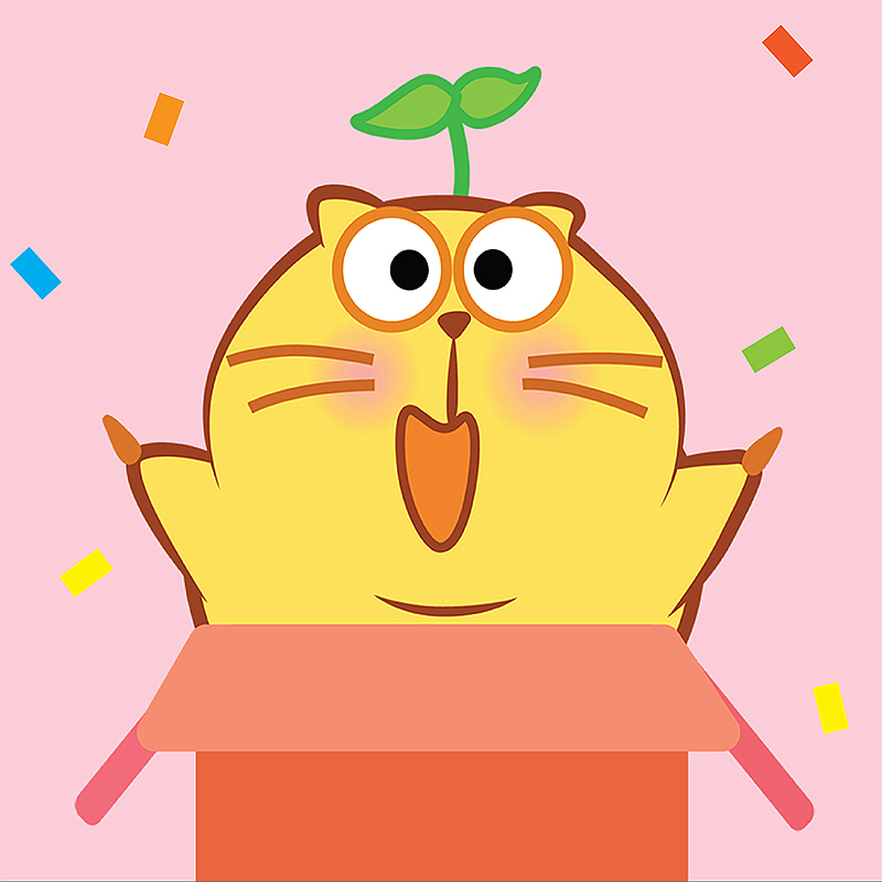 开心猫番外表情 ( 去字版 ) 来啦!(附开心猫头像壁纸)