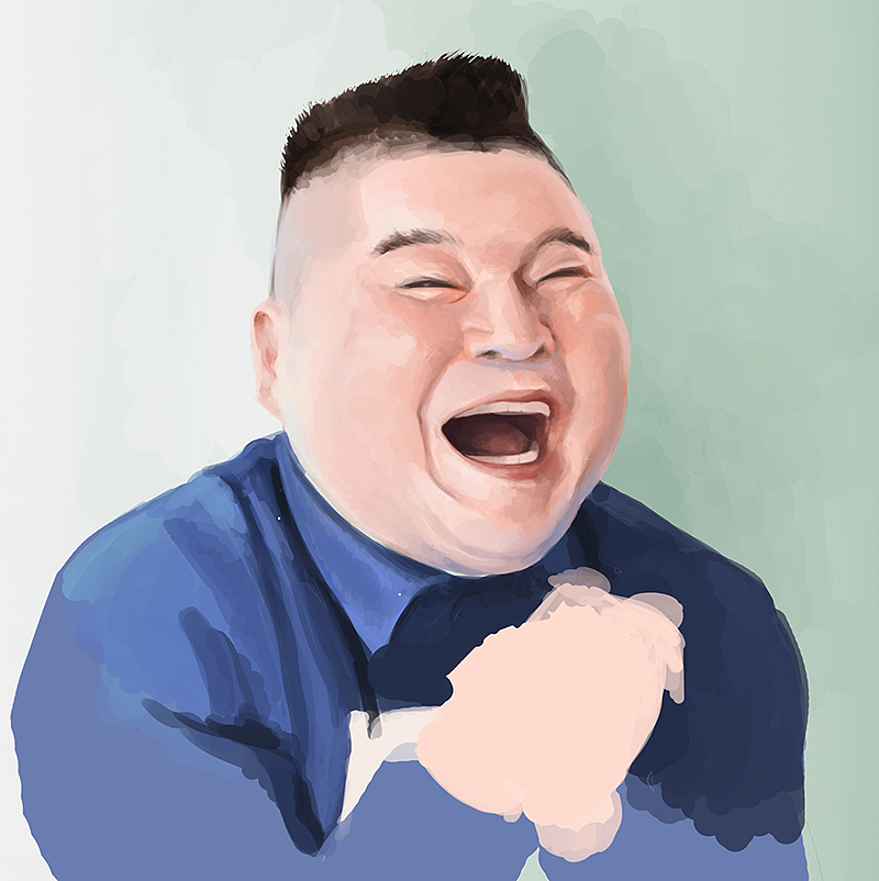 人物头像姜虎东