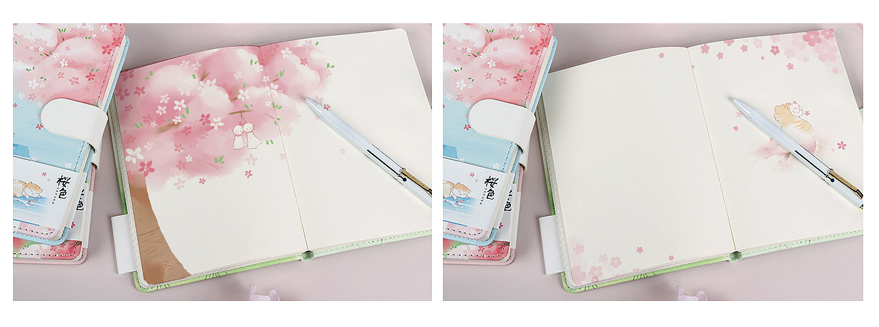 樱色 | 本册插画（图ZMTgyNjUyMzQ0） - 商业插画 - 站酷设计师七个豆只原创素材 - 站酷ZCOOL