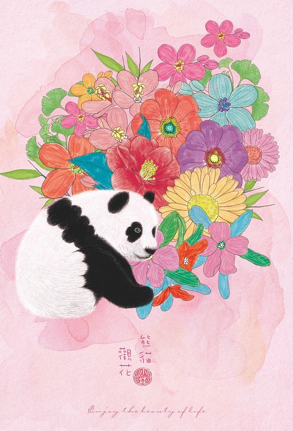 画一千只大熊猫的梦想(图ZNTcyMzUyODg=) - 商业插画 - 站酷设计师钟小林原创素材 - 站酷ZCOOL