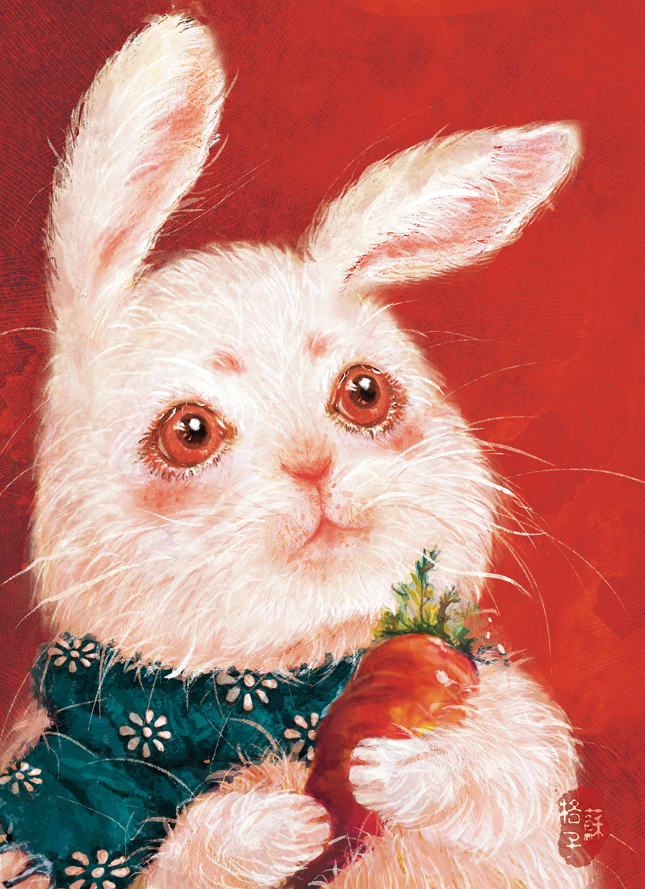 中国童话故事《兔》（图ZMjc3OTEyNTY0） - 儿童插画 - 站酷设计师苏格子插画原创素材 - 站酷ZCOOL