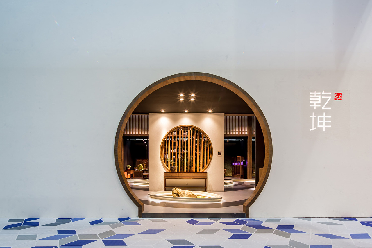 左右《乾坤》 新中式展位设计分享