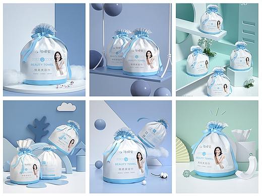 c4d  洁棉宝 棉柔巾