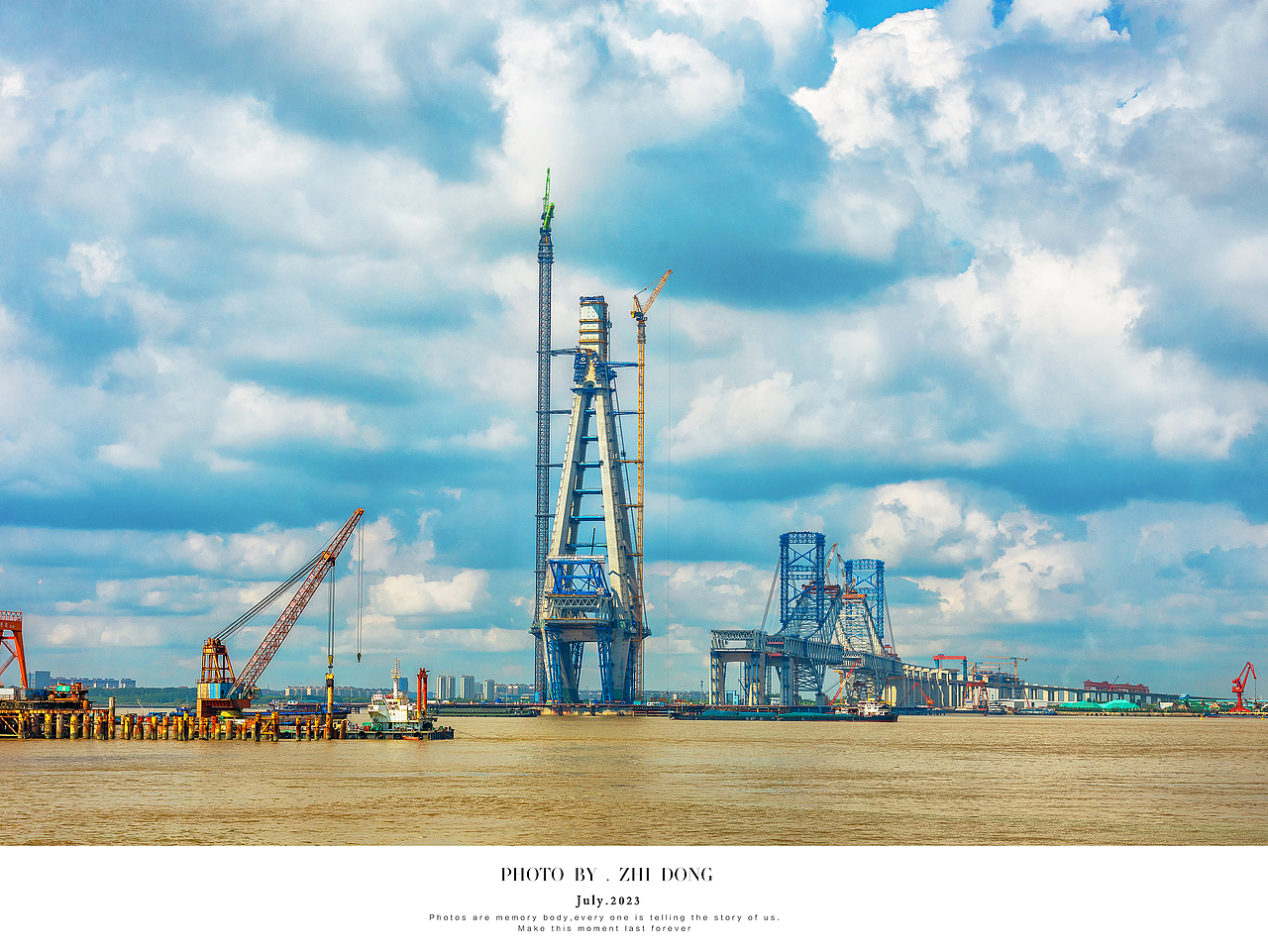 建设中的常泰大桥（图ZMzQ2NDMxMzMy） - 短片 - 站酷设计师引领Hi生活原创素材 - 站酷ZCOOL