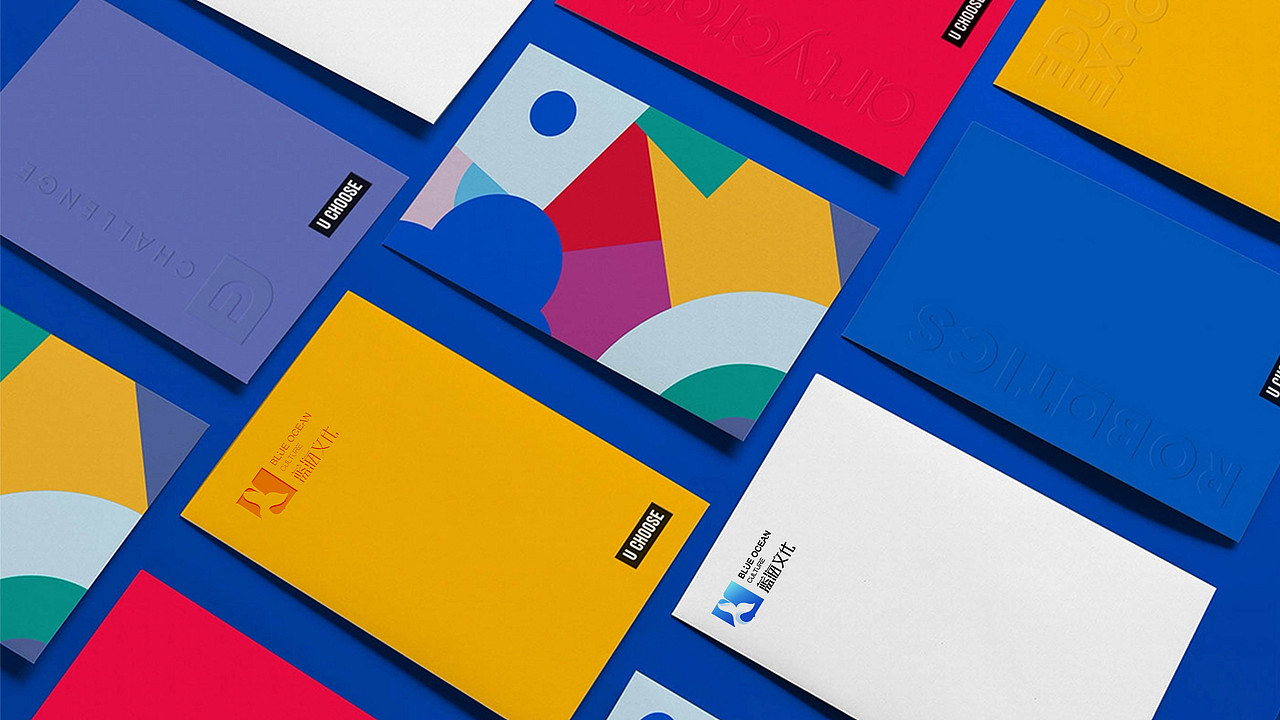 蓝海文化公司LOGO展示