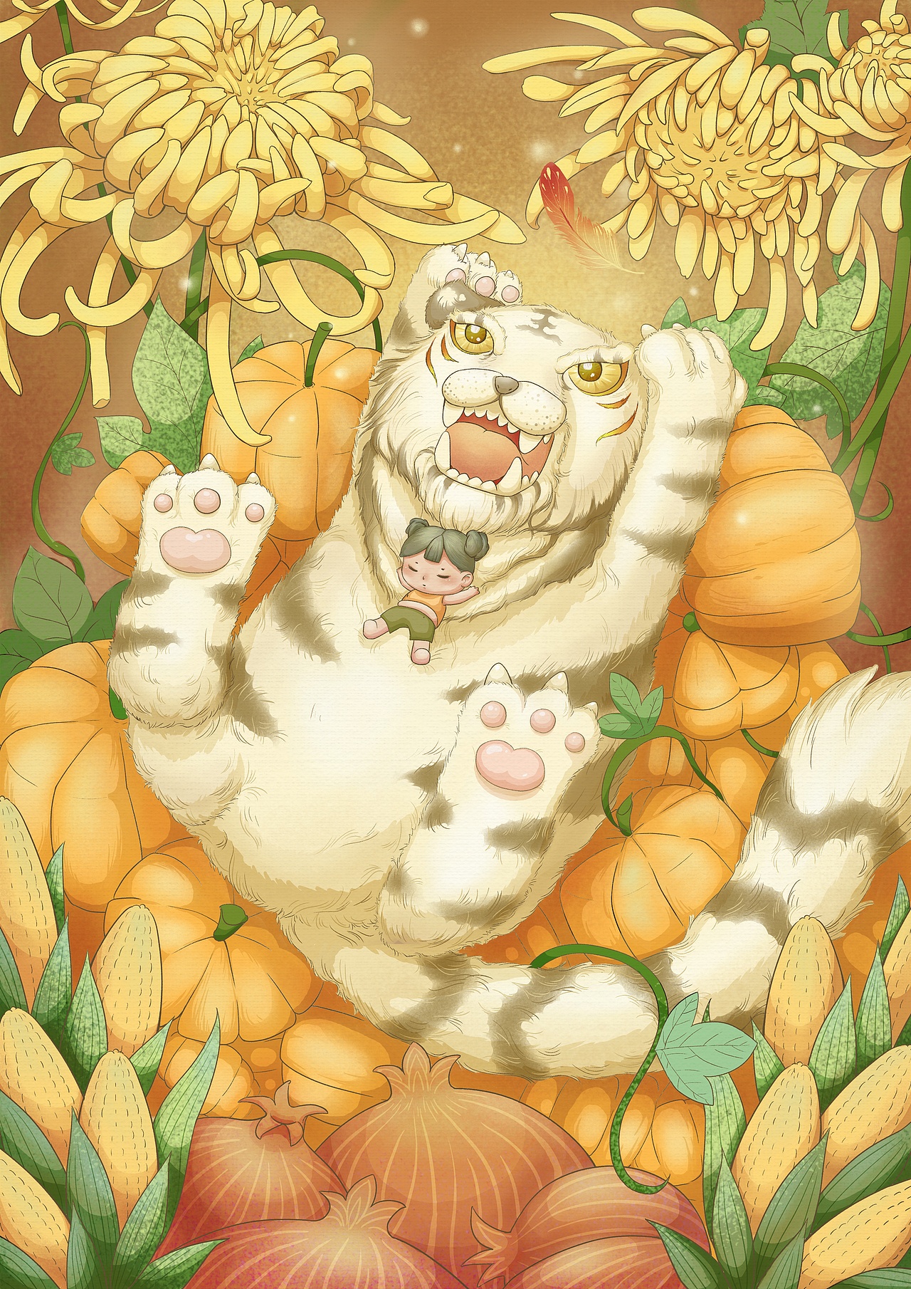 四象风物 文创插画设计