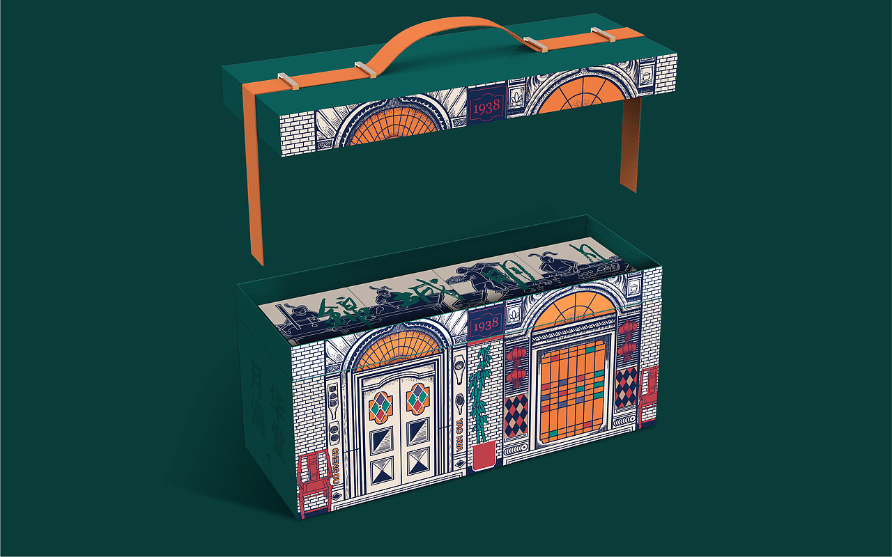 RICHSTUDIO成都耀华|2023中秋礼盒月映满华堂系列包装