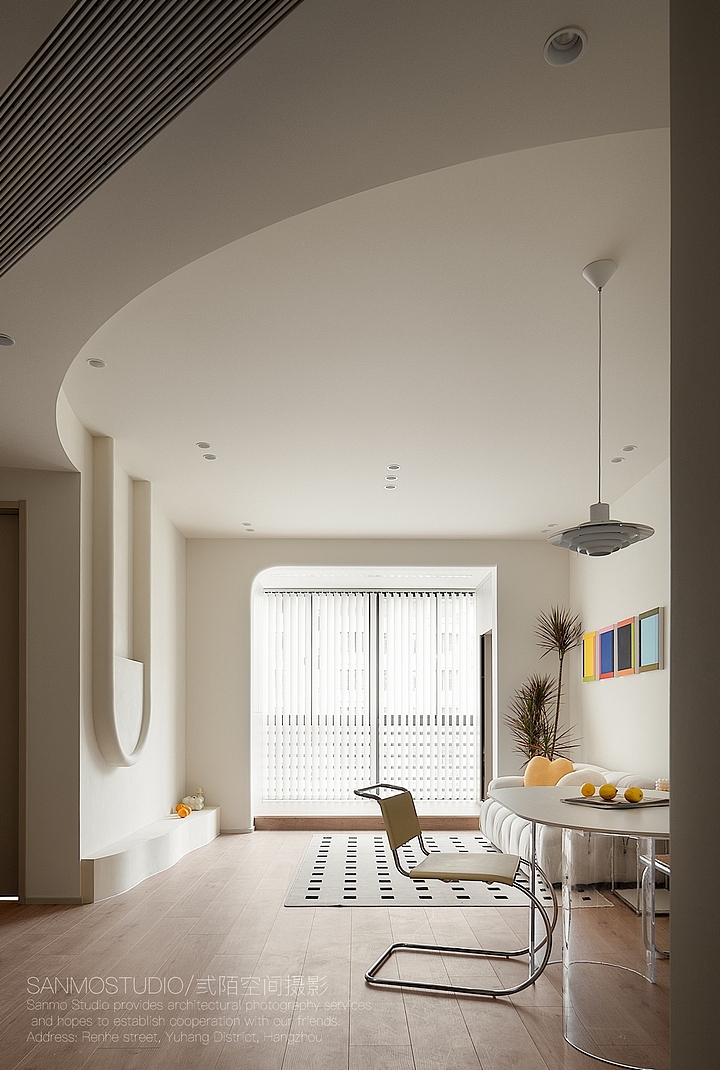 空间摄影 | 奶油色的家