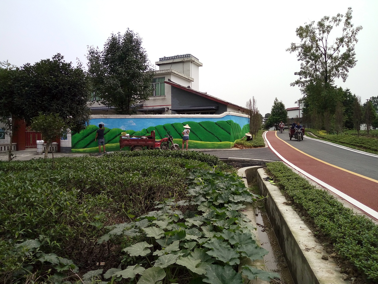 新农村墙绘，文化墙，乡村壁画，乡村墙绘，农村墙绘