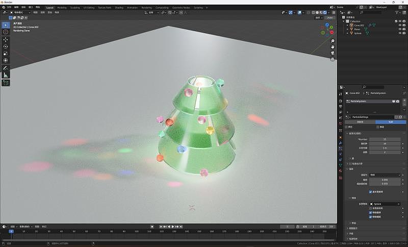 blender焦散效果不好? 试试节点组!
