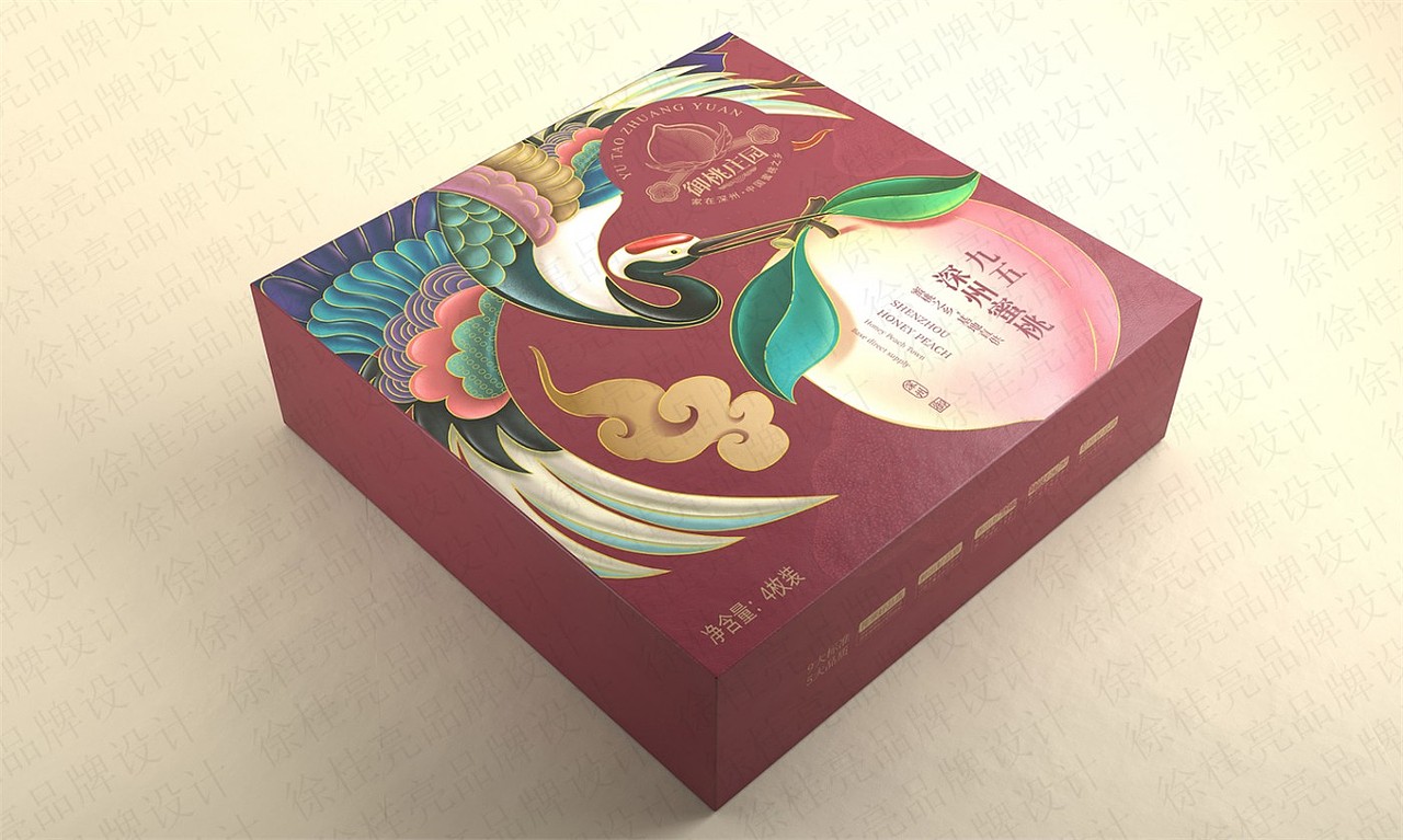 御桃庄园深州蜜桃（图ZMjAyMzYxODEy） - 品牌 - 站酷设计师徐桂亮品牌设计原创素材 - 站酷ZCOOL