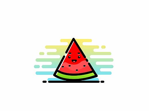 小插图之夏日西瓜