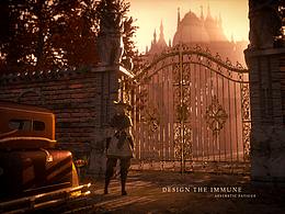 复古风格图渲染