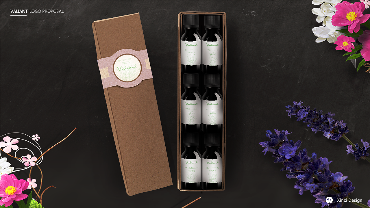 valiant_馨子［七月品牌小结］标志视觉