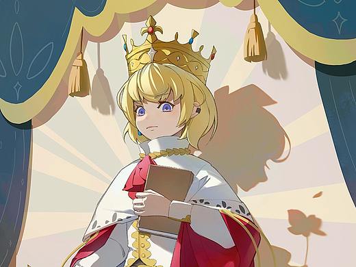 塔羅牌 |國王 The King（個(gè)人主頁-ZNTcyNTMzODA=） - 商業(yè)插畫 - 站酷設(shè)計(jì)師江曉尾原創(chuàng)素材 - 站酷ZCOOL