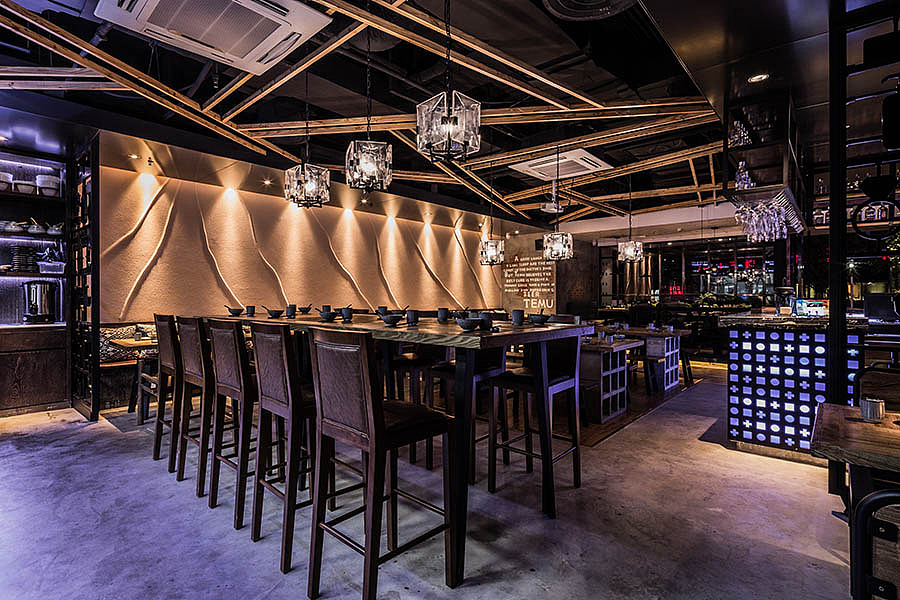 餐饮空间设计·杭州特幕烤肉店(图ZNjIxNDA2MDg=) - 家装设计 - 站酷设计师华空间设计原创素材 - 站酷ZCOOL
