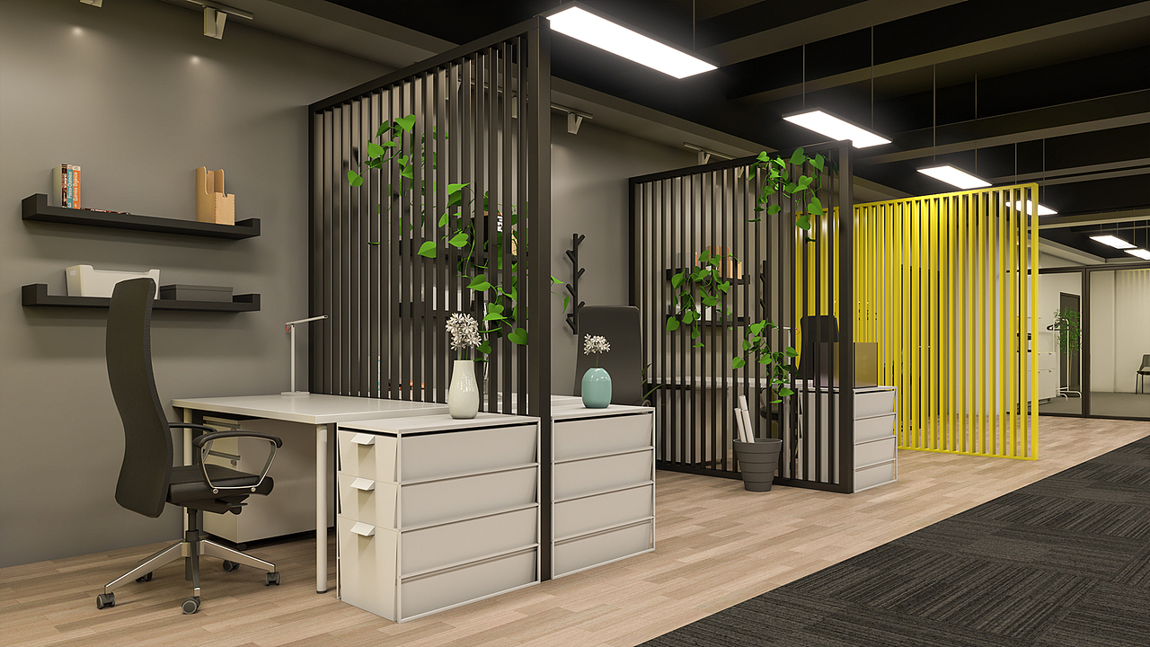 实验室教师区室内设计（图ZMTM1MzM1MjUy） - 建筑/空间 - 站酷设计师小白lrc原创素材 - 站酷ZCOOL