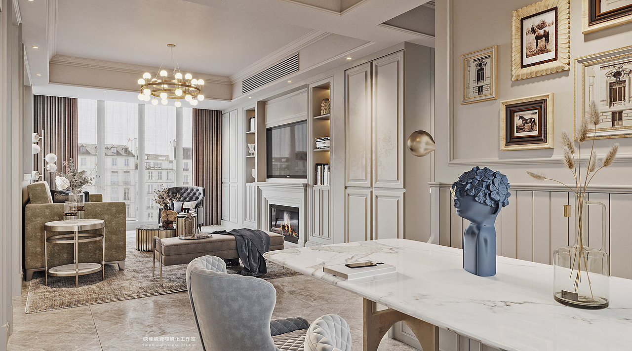 映像視覺 | 商业写实组 | 美式风格（图ZMjM3Mjk3NjI4） - 家装设计 - 站酷设计师郑州映像效果图原创素材 - 站酷ZCOOL