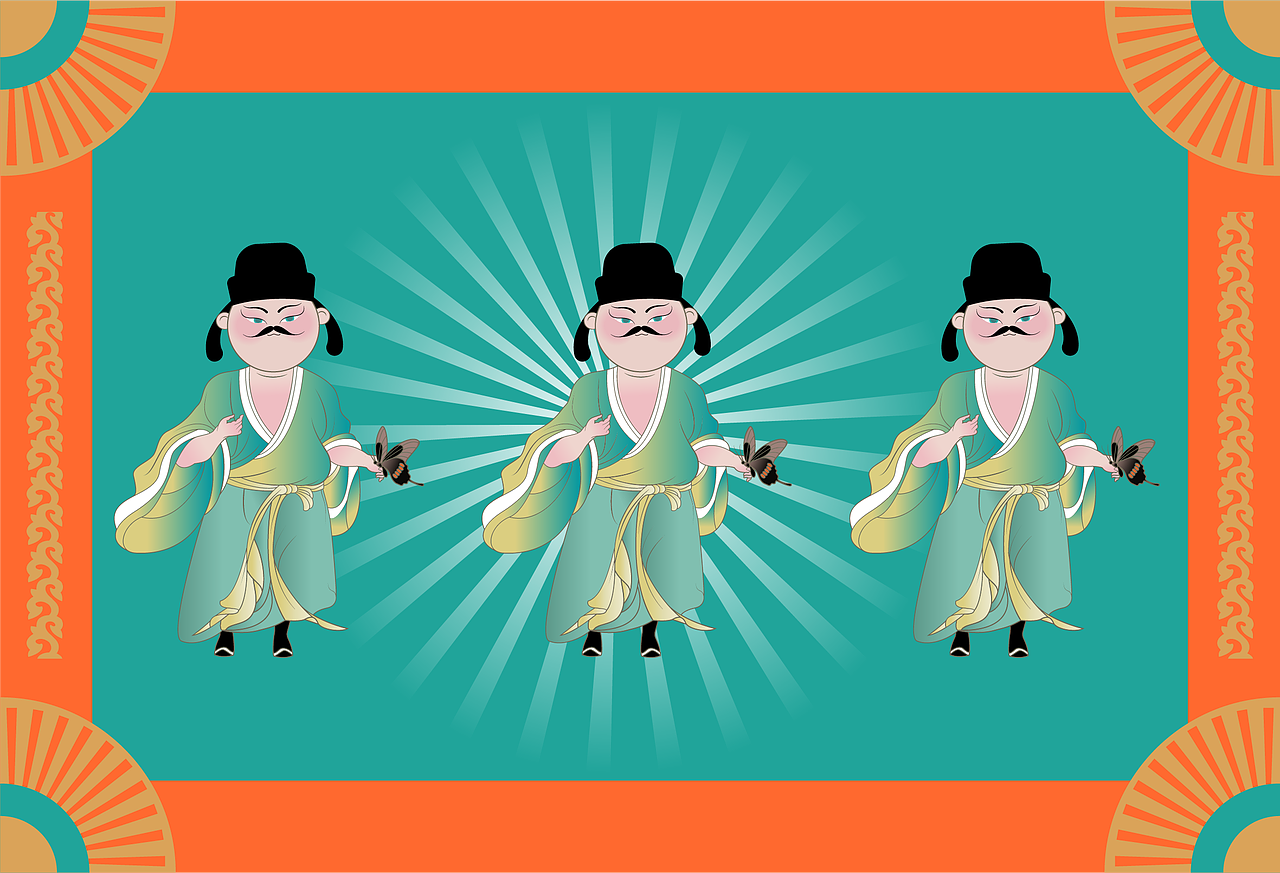 唐风插画（图ZMzA5ODMzMjUy） - 创作习作 - 站酷设计师静颜Elaine原创素材 - 站酷ZCOOL