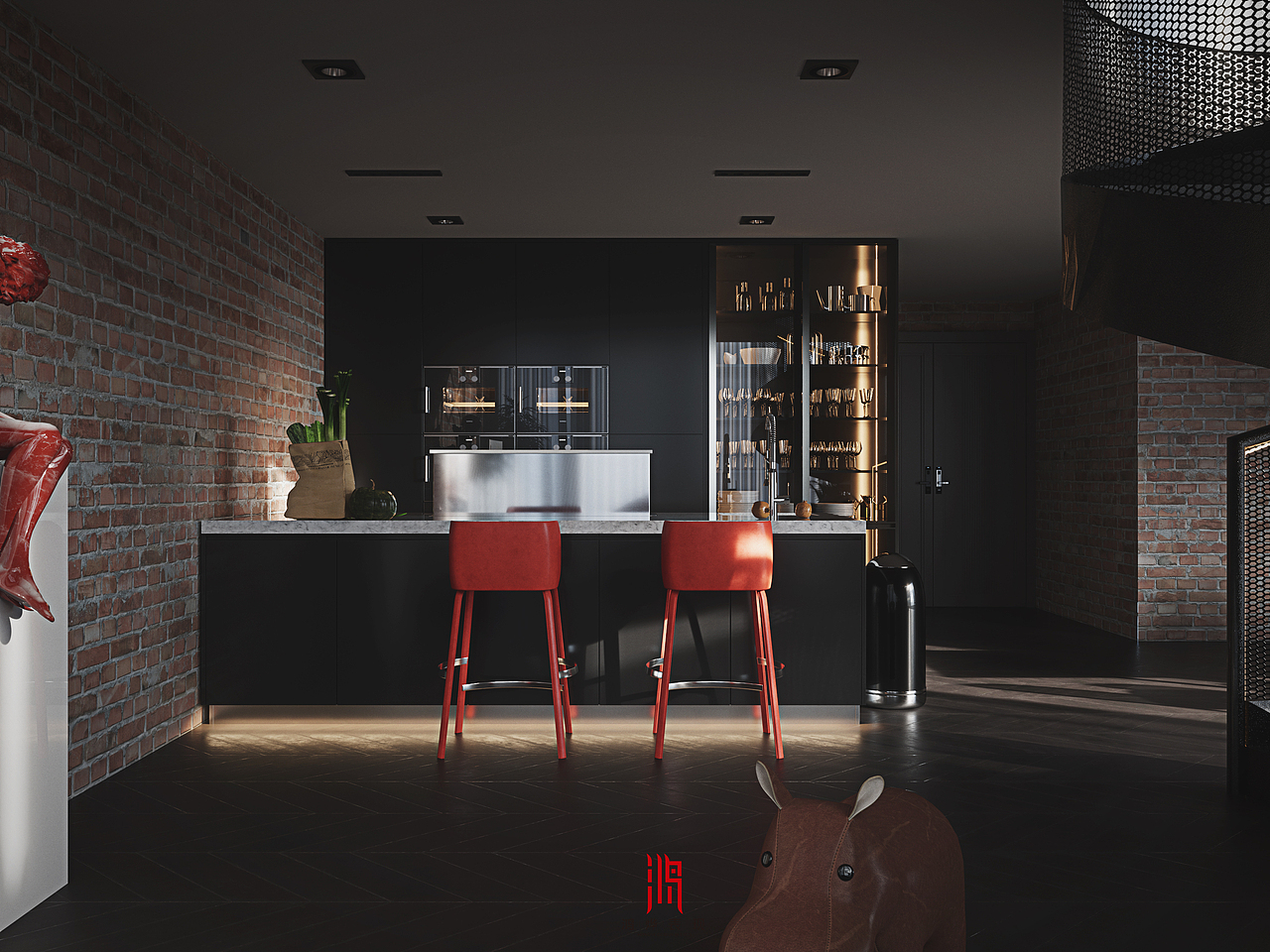 一道光（图ZMjM4MjQyNTky） - 家装设计 - 站酷设计师鸿烨表现原创素材 - 站酷ZCOOL